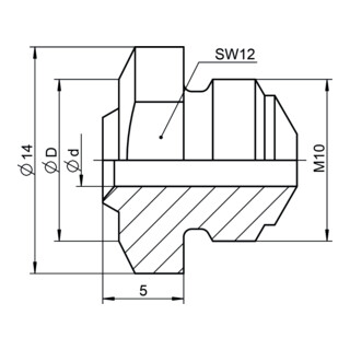 Embout Gesipa 16/42 BT (pour rivets aveugles BULB-TITE®)