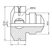 Pièce de rechange Gesipa conservant l'embout R 17 mm-3