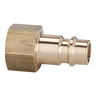 Embout RIEGLER pour coupleurs NW 7.2 - NW 7.8 laiton brillant G 1/8 IG
