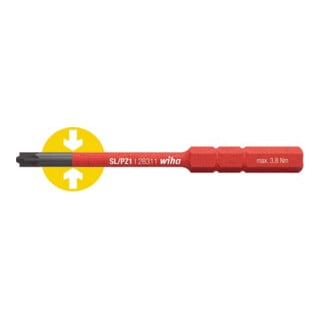 Wiha VDE SoftFinish® Rainure de lame interchangeable/Pozidriv