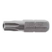 HAZET Embout 2223 Hexagone solide 1/4"' inviolable Profil TX résistant à l'effraction