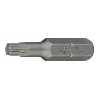 HAZET Embout 2224 hexagonal solide 5/16"' à l'intérieur du profil TX