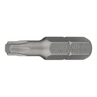 HAZET Embout 2224 hexagonal solide 5/16"' à l'intérieur du profil TX