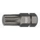 HAZET Embout 2597 hexagonal solide 5/16"' intérieur profil à dents multiples XZN-1
