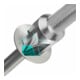 Embout-tournevis (bit) Hazet 2216N-PZ2/3, hexagone massif 6,3 (1/4 pouce), profil Pozidriv PZ, pZ2, nombre d'outils : 3-3