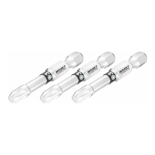 Embout-tournevis (bit) Hazet 2216NSLG-PZ3/3, hexagone massif 6,3 (1/4 pouce), profil Pozidriv PZ, pZ3, nombre d'outils : 3