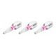 Embout-tournevis (bit) Hazet 2223N-T10H/3, hexagone massif 6,3 (1/4 pouce), profil TX « tamper résistant », T10H, nombre d'outils : 3-1