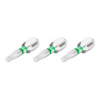 Embout-tournevis (bit) Hazet 2223N-T15/3, hexagone massif 6,3 (1/4 pouce), profil TX intérieur, T15, nombre d'outils : 3