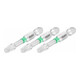 Embout-tournevis (bit) Hazet 2223NSLG-T27/3, hexagone massif 6,3 (1/4 pouce), profil TX intérieur, T27, nombre d'outils : 3-1