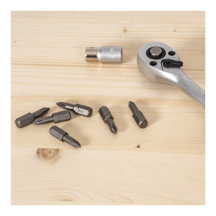 Embouts cruciformes PH 1 STIER, forme C 6,3, longueur 25 mm, pack de 10