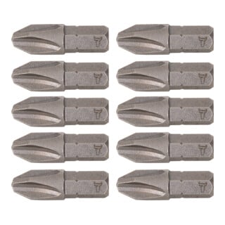 Embouts cruciformes STIER PH 3, forme C 6,3, longueur 25 mm, pack de 10