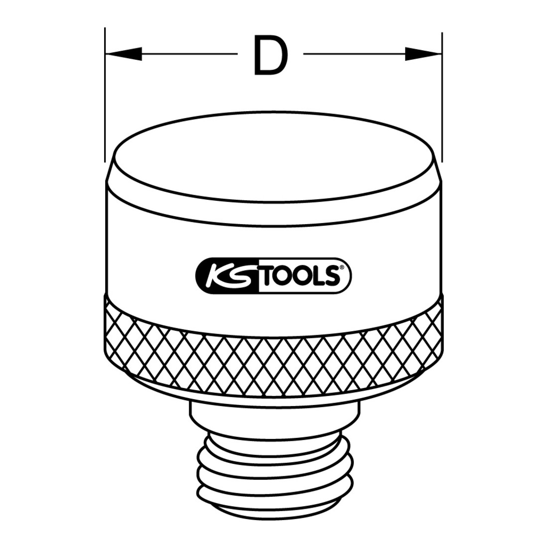 Embouts de rechange, paire, Ø 10mm