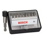 Embouts de vissage courts qualité extra-dure Robust Line, sets de 8 pièces + 1 (S) 25 mm, 8 + 1 pièce-1
