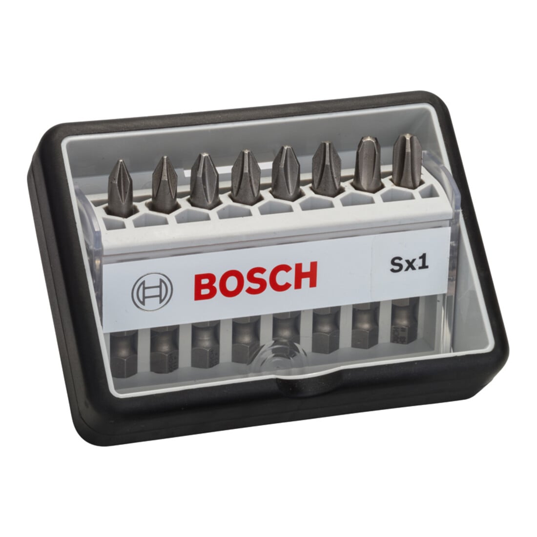 Embouts de vissage courts qualité extra-dure Robust Line, sets de 8 pièces (Sx) 49 mm, 8 pièces