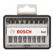 Embouts de vissage courts qualité extra-dure Robust Line, sets de 8 pièces (Sx) 49 mm, 8 pièces-3