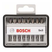 Embouts de vissage courts qualité extra-dure Robust Line, sets de 8 pièces (Sx) 49 mm, 8 pièces-3