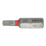 Embouts, HECO-Drive, HD-15, rouge, 10 pcs.-1