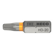 Embouts, HECO-Drive, HD-20, orange, 10 pcs.