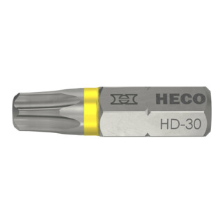 Embouts, HECO-Drive, HD-30, jaune, 10 pcs.
