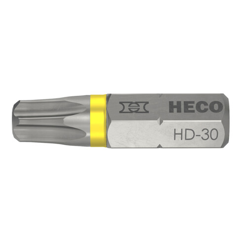 Embouts, HECO-Drive, HD-30, jaune, 10 pcs.