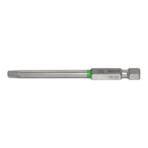 Embouts longs, HECO-Drive, HD-25, vert, 3 pcs.