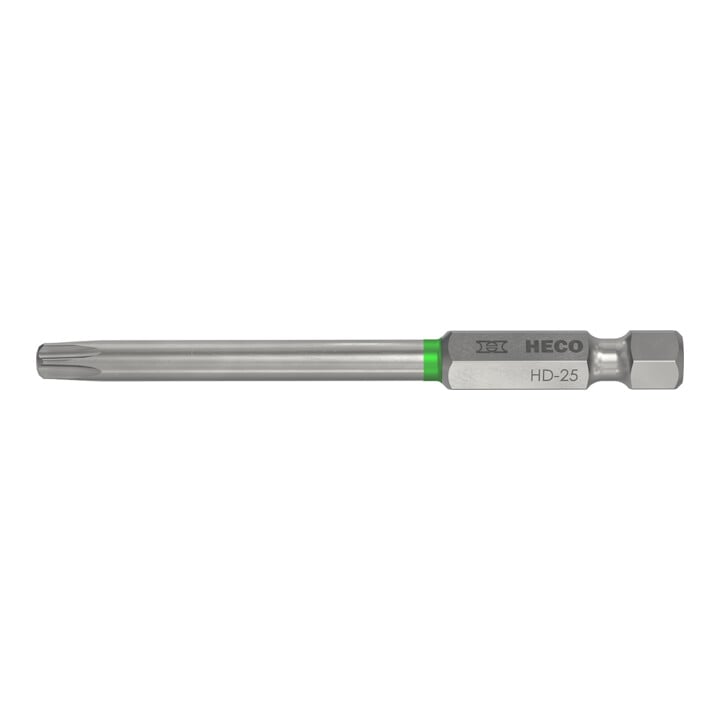 Embouts longs, HECO-Drive, HD-25, vert, 3 pcs.