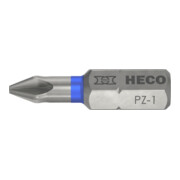 Embouts, Pozi-Drive, PZD-1, bleu, 10 pcs.