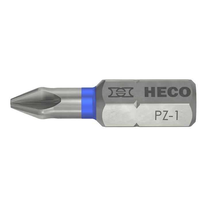 Embouts, Pozi-Drive, PZD-1, bleu, 10 pcs.