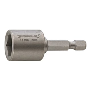 Embouts Stahlwille 13 mm; à six pans E 6,3; L. 50 mm