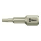 Embouts Wera 3840/1 TS 6KT, acier inoxydable, ouverture de clé (impériale) 3/32", longueur 25 mm-1