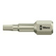 Embouts Wera 3840/1 TS 6KT, acier inoxydable, ouverture de clé (impériale) 7/64", longueur 25 mm-1