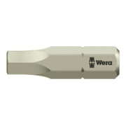 Embouts Wera 3840/1 TS 6KT, acier inoxydable, ouverture de clé (métrique) 5,5 mm, longueur 25 mm