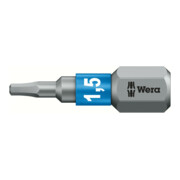 Embouts Wera 840/1 BTZ, 1,5 x 25 mm