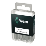 Embouts Wera 867/1 Z TORX® 10 x, longueur 25 mm