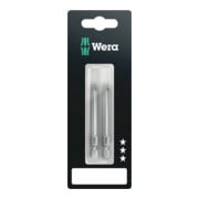 Embouts Wera TX Z BO (= avec alésage) SB, TX 10 x 70 mm, 2 pièces