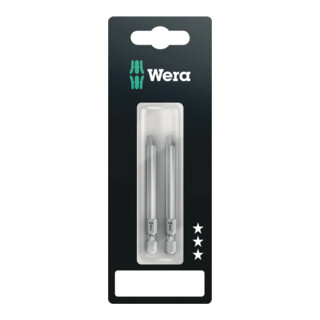 Embouts Wera TX Z BO (= avec alésage) SB, TX 30 x 70 mm, 2 pièces