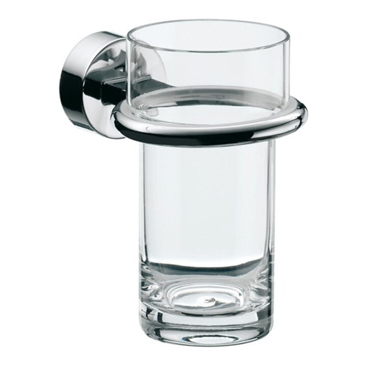 EMCO Glashalter RONDO 2 Kristallglas klar chrom