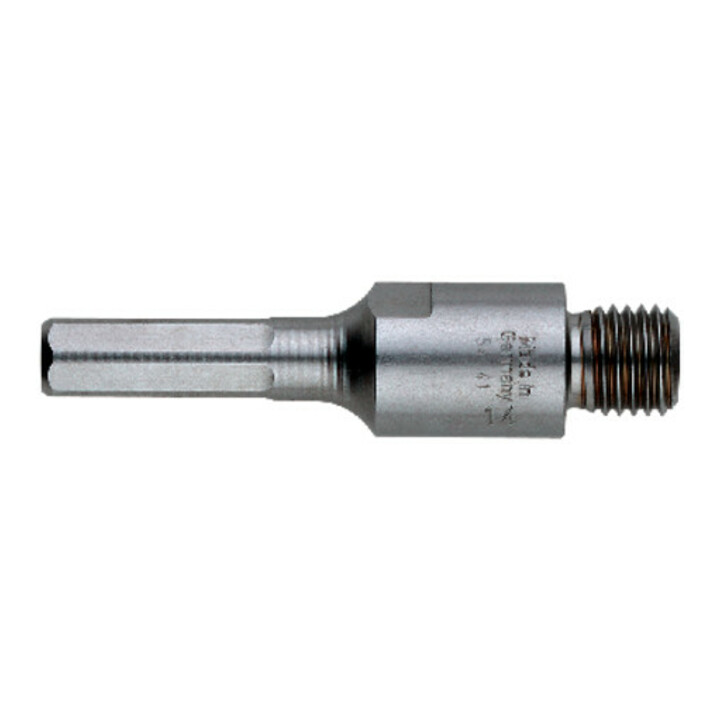 Emmanchement SW 11, 90 mm, avec filet extérieur M 16 pour couronnes de perçage à percussion en carbure et scies cloches universelles "Pionier" metabo