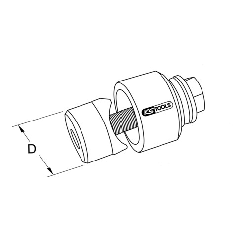 Poinçonneuse de trous de vis KS Tools