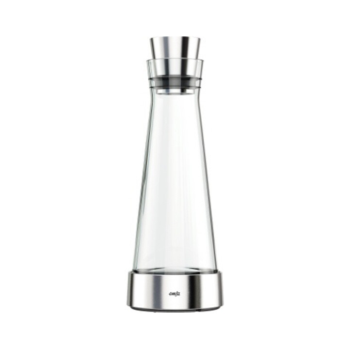 EMSA Kühlkaraffe FLOW SLIM 1l Glas/Edelstahl