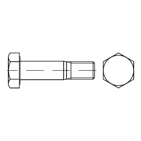 EN 14399-8 Sechskant-Passschraube, 10.9 tzn -P- M30x80 HP