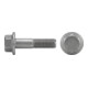 EN 1665 Sechskant-Flanschschraube M5x10 Edelstahl A2 blank m. Schaft