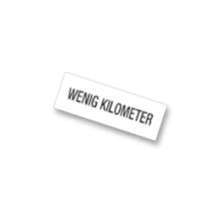 Encart publicitaire Eichner Peu de kilomètres Format