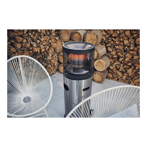 Enders Chauffage de terrasse Polo 2.0 en acier inoxydable
