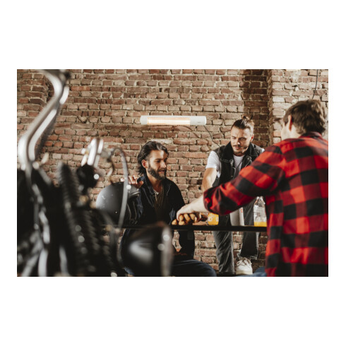 Enders Elektro-Wandheizstrahler Oxeo White