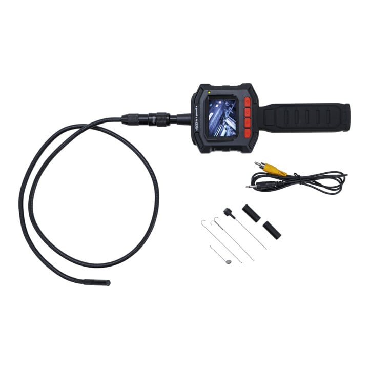Endoscope couleur avec écran TFT | Tête de caméra Ø 8 mm BGS Do it yourself