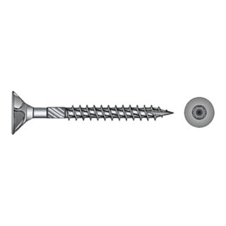 ENGEL Vis E-JET 3,5 x 45 mm tête fraisée bleu zingué