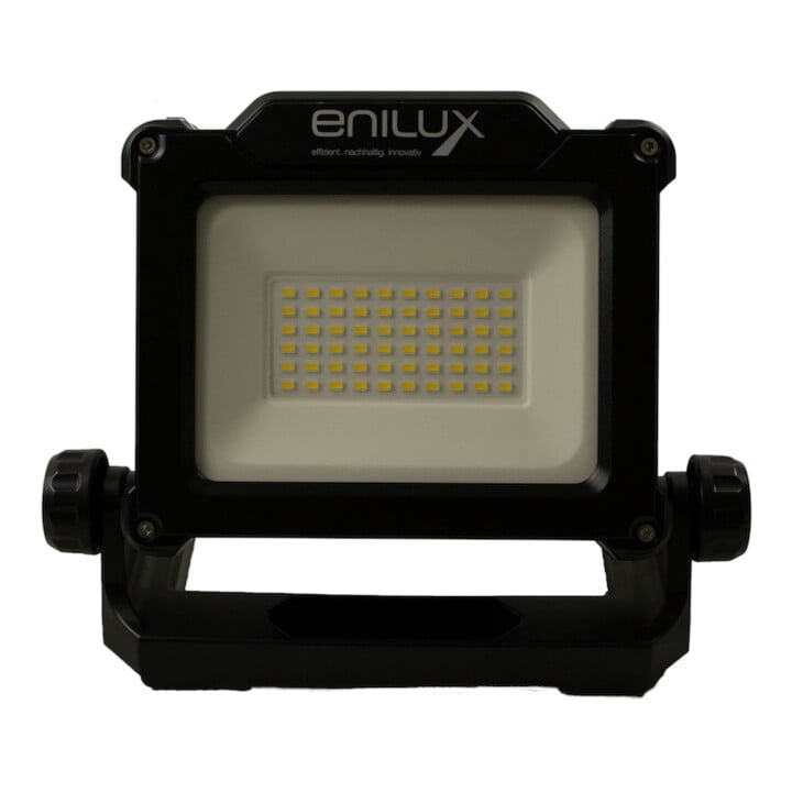 Enilux Mobiler LED Akkufluter 2.210lm, inkl. Netzteil