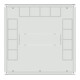 enoc 19" Standschrank Baserack-8/8 800 x 800 x 42HE