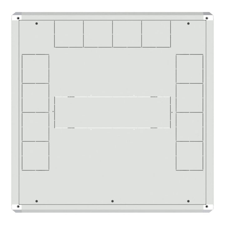enoc 19" Standschrank Baserack-8/8 800 x 800 x 42HE